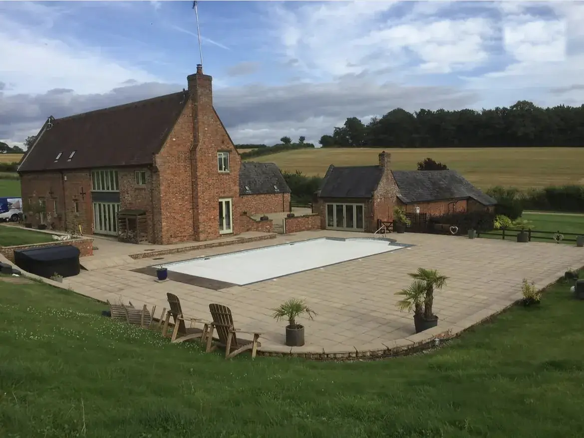 Patio cleaning by Geyserclean in Milton Keynes, after treatment